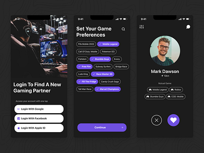 Gamerrr - Find Your gaming mate! exploration