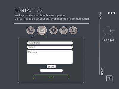 028 - Contact us form app design cape town contact form contact us dailyui dailyuichallenge deisgner design figma mobile ui website design