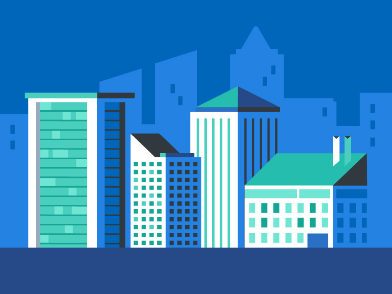 Building Big Buildings By Lan Yan On Dribbble