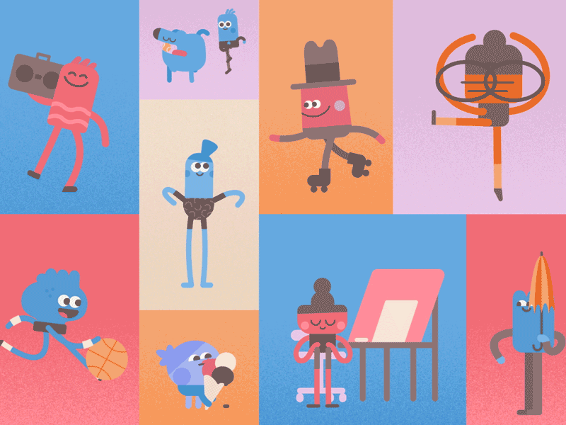 The New Headspace animation creative direction illustration ui