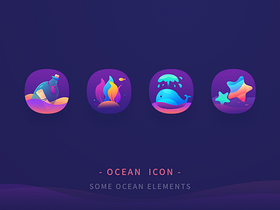 Ocean Icon icon ocean theme