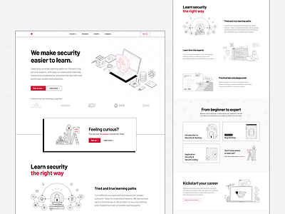 Cyberjutsu Cyber Security Landing Page