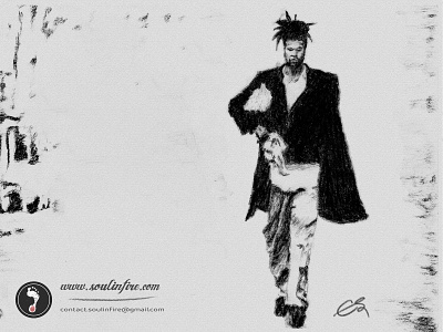 Portrait of Jean-Michel Basquiat. abstractart artiartistsupportsts artist commune basbasquetequiat blacklifesmatter blastreetphotographyck bollywood bookstagram emergitraditionalartistngartist makeufemaleartistpartist nofitatooartistlter nostpicofthedayalgia pizphotograpyza portrsoulinfireait ig sketsketchadayching travelsoundhealingstoke visualartist