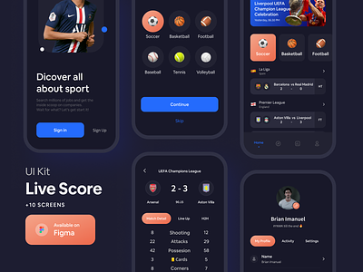 FIFA LiveScore App Design by Groovy Web Opens Up a Giant Arena of Football  Content