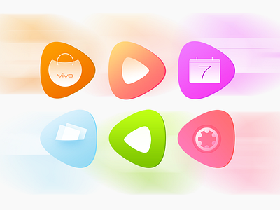 Vivo Icons colorful icons