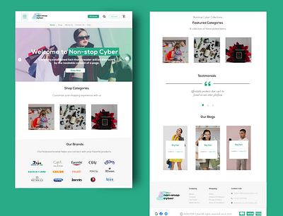 NON-STOP CYBER: ui ux website