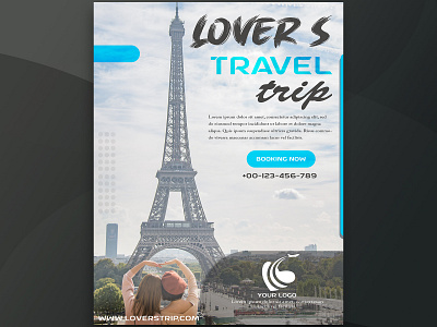 Lovers Travel Trip Poster ads banner ad banner design branding film poster graphicdesign poster poster design travel poster travel poster design