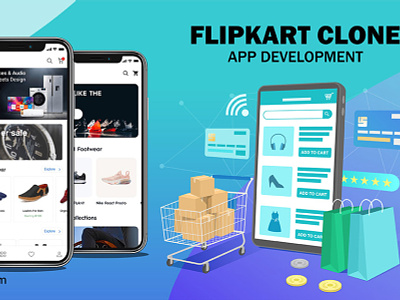 Make a splash in the online shopping world with a Flipkart Clone ready made flipkart like app