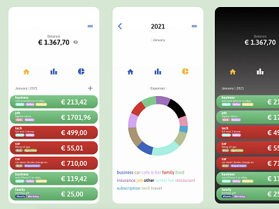 basic finance app android appdesign figma finance app mobile ui
