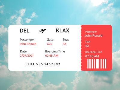 Boarding Pass app boarding branding design design app designer designing figma ipad lipsadesigns ui ux