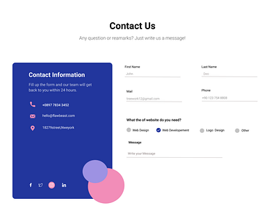 Contact us app contact contactform design design app designer designing figma illustration lipsadesigns orange pink ui ux visualdesign web webdevelopemeny