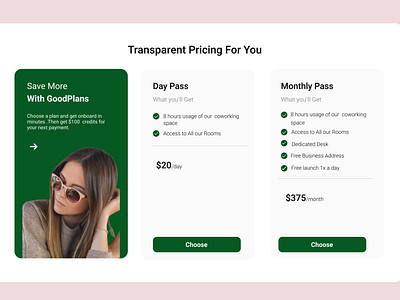 Pricing Tables