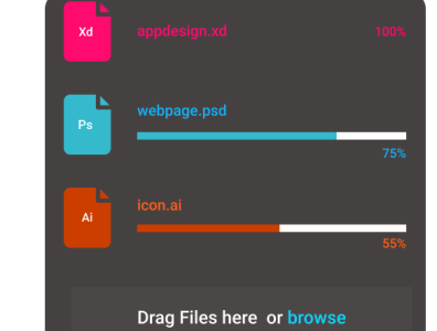 File Upload design design app designing figma file filemanager lipsadesign typography upload ux vector