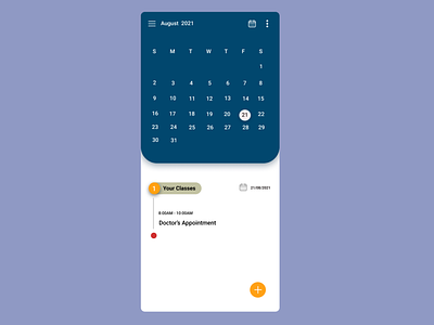 Calender app calender design design app designer designing dribble dribblers figma lipsadesigns list todo ui userinterface ux web webdev