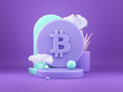 Bitcoin 3d art bitcoin branding c4d crypto design etherium illustration inspiration inspirations logo ui vector