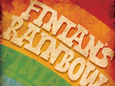 Finian's Rainbow Final finians finians rainbow musical navy rainbow white yellow