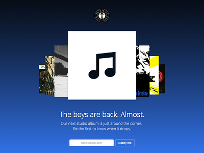 Boys Are Back. Almost. a cappella teaser web