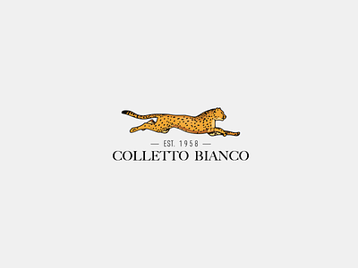 logo Colletto Bianco branding design icon illustration image jaguar logo painting picture ui vector