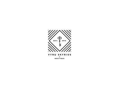 Logo for a man boutique