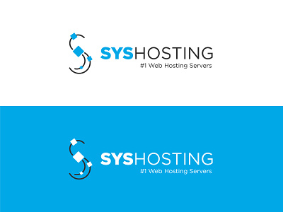SysHosting Services Logo branding gotham graphic design hosting server hosting service logo design logo design branding logo designing logotype pakistan graphic designers web hosting