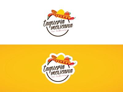 Mexican Food Place Logo