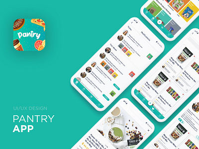 Pantry Mobile App UI/UX Design