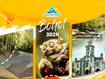 EETT Bohol Tour Package Poster design graphic design poster