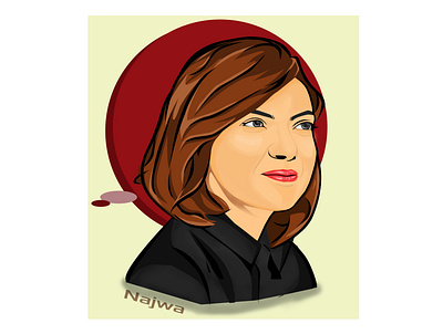 najwa vector art design vector