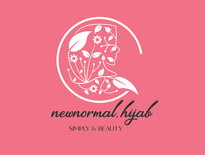 newnormal.hijab logo's branding design logo