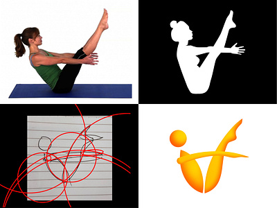 Yoga Fitness Logo figma fitness logo logodesign yoga