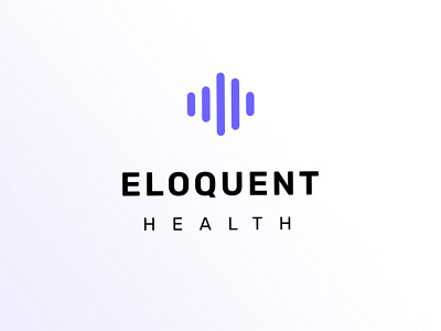 Eloquent Health brand branding design health healthcare logo