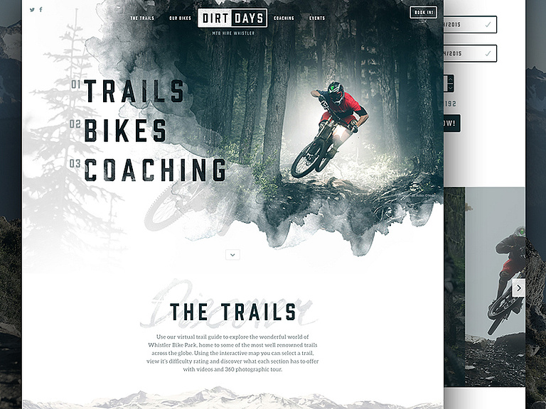 Dirtdays Website Concept By Nathan Riley For Unseen Studio® On Dribbble