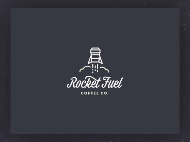 Rocketfuel Landing Page Animation after effects animation brand branding coffee gif landing page texture ui ux web design website