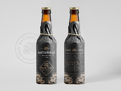 Naturale Brewing Co. Bottle Wrap