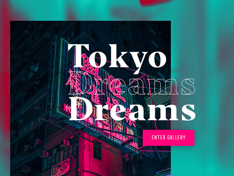 Tokyo Dreams Concept by Nathan Riley for Unseen Studio® on Dribbble