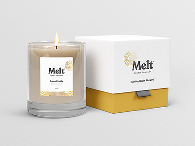 Melt Candle Co. Packaging