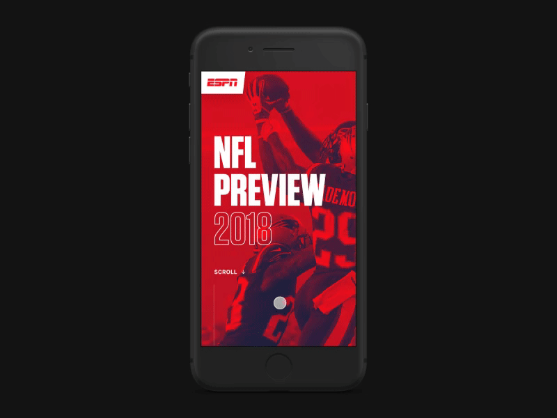 Atlanta Falcons Gameday Spread Mockup by Chris Liskiewicz on Dribbble