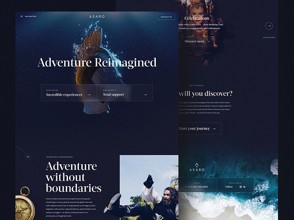 Oculas - the homepage by Martyna Królikowska for tonik on Dribbble