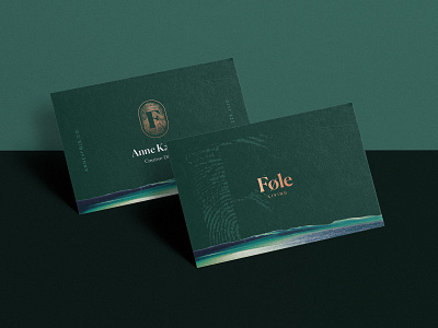 Føle Business Cards biz cards brand brand assets branding business cards foil identity logo logo design luxury mock up print print design typography