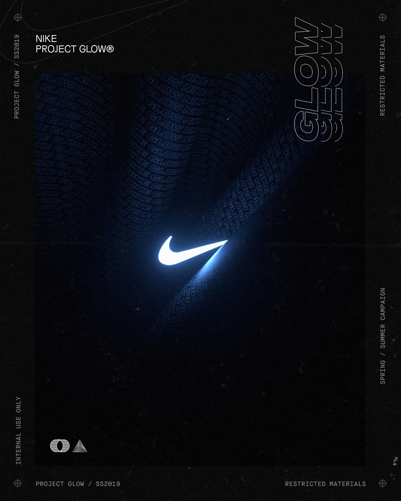 nike glow logo