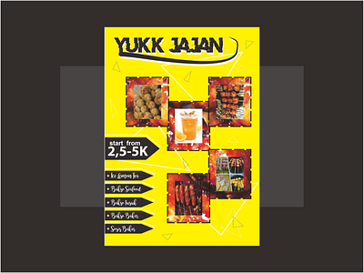 poster yuk jajan animation branding design drink eat graphic design interface logo poster ui
