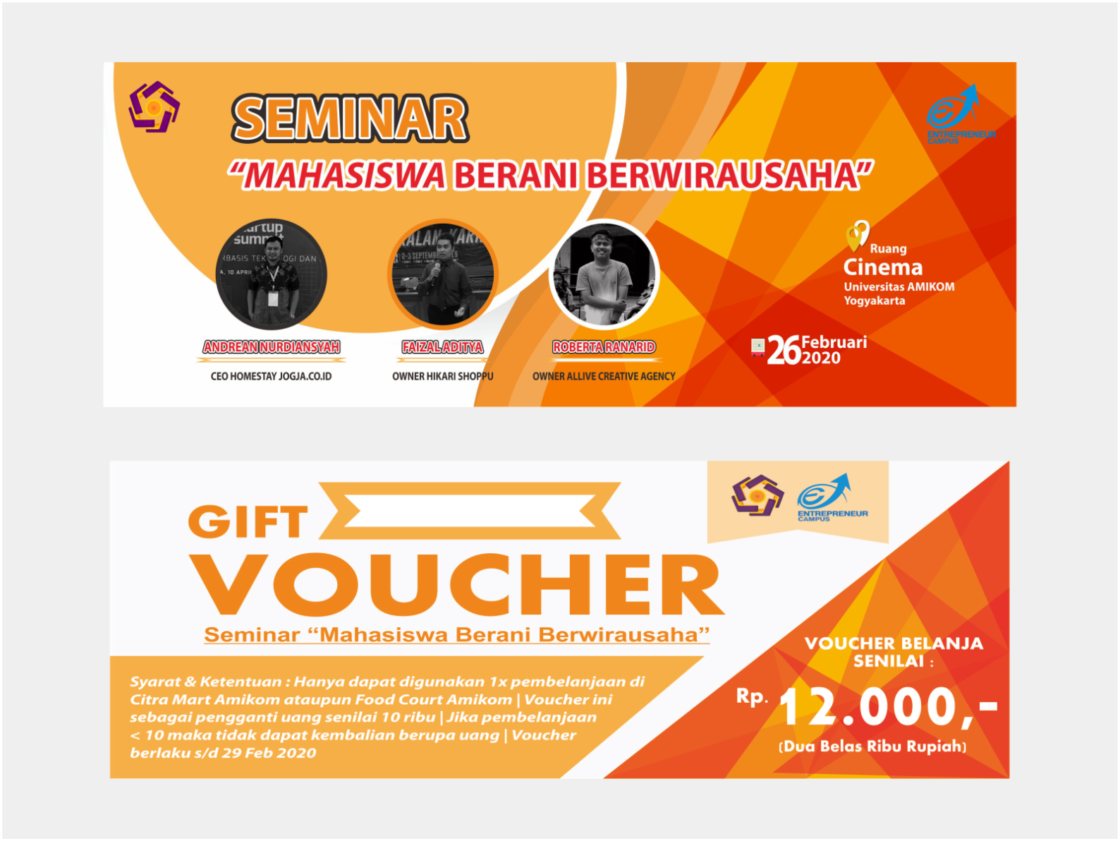 POSTER SEMINAR by fafa on Dribbble