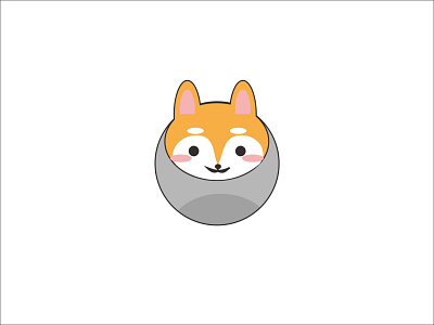 cute dog characterdog cutedog dog flatdesign graphic design illustration interface