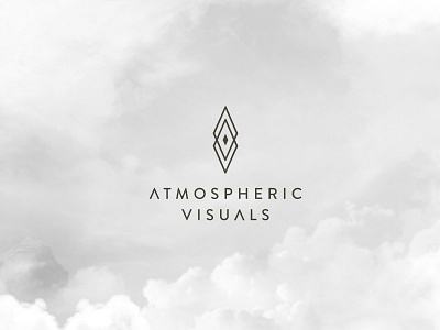 Atmospheric Visuals aerial cinematography aerial photography drone logo logodesign