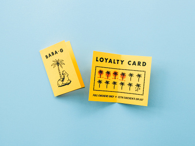 Loyalty Cards bbq branding chicken design eat food food truck graphic design illustration lamb logo restaurant take away take out tapas vector