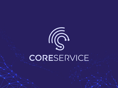 CoreService logo design branding design logo logo design minimal