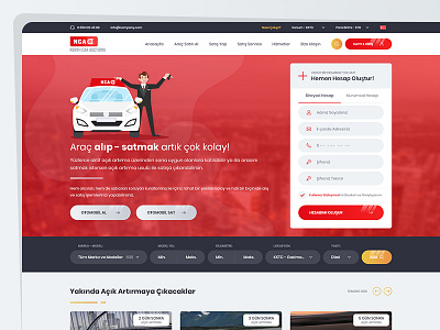 Car Auctions Ui/Ux Design