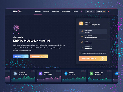 Cryptocurrency Ui & Ux Design art clean colorful creative crypto crypto exchange crypto trading cryptocurrency dark dark design gradient color graph layout mobile app modern typography ui ui design ux ux design