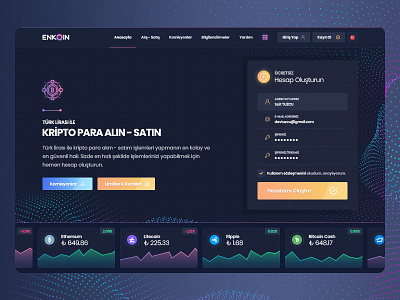 Cryptocurrency Ui & Ux Design