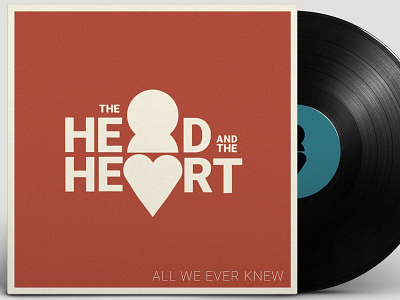 Branding: The Head and The Heart album art brand brand design branding and identity composition corporate identity design of the day digital design graphic design graphic design student lettering logo logo design logo designs music new pictogram the head and the heart typography vinyl art